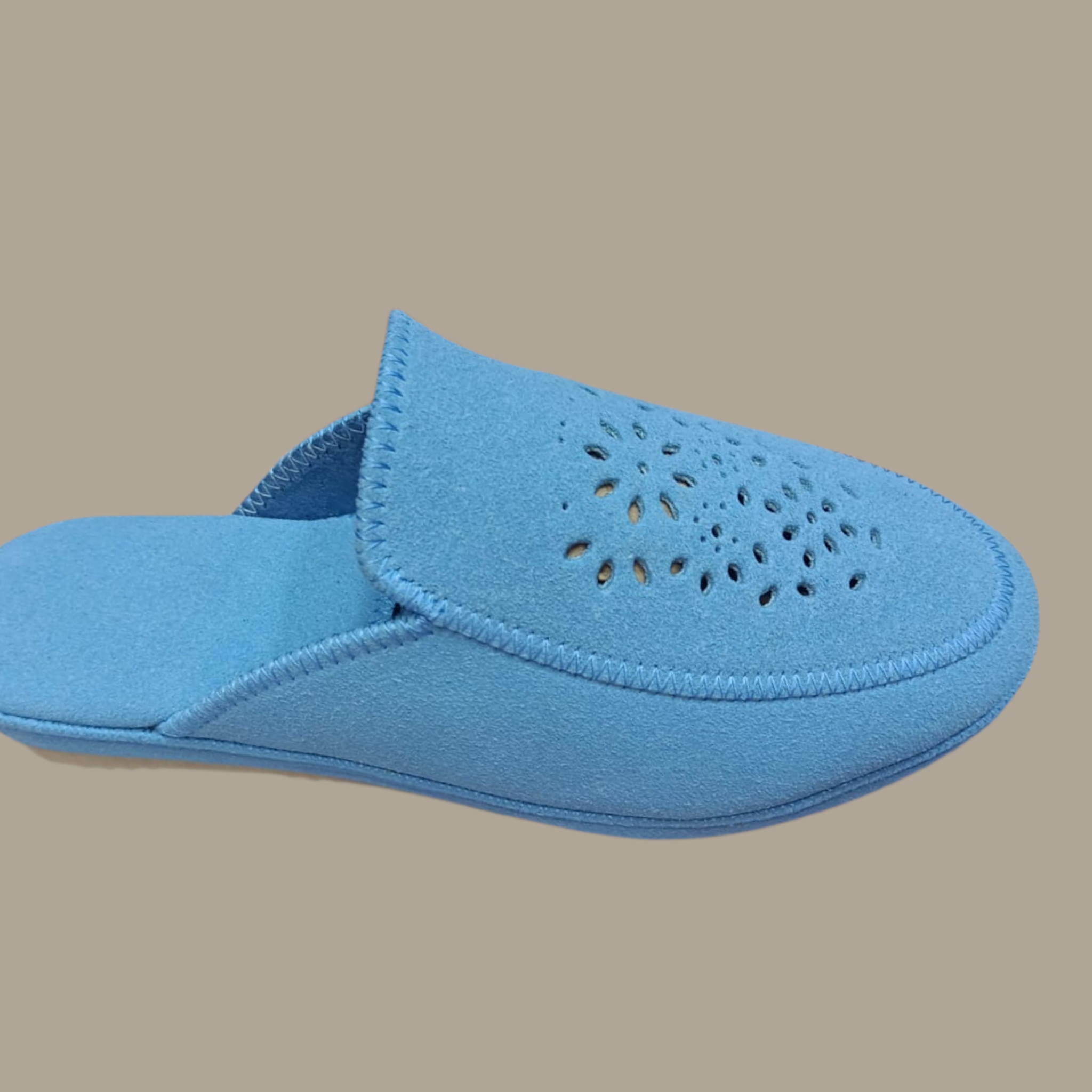Mules confort (faux daim)