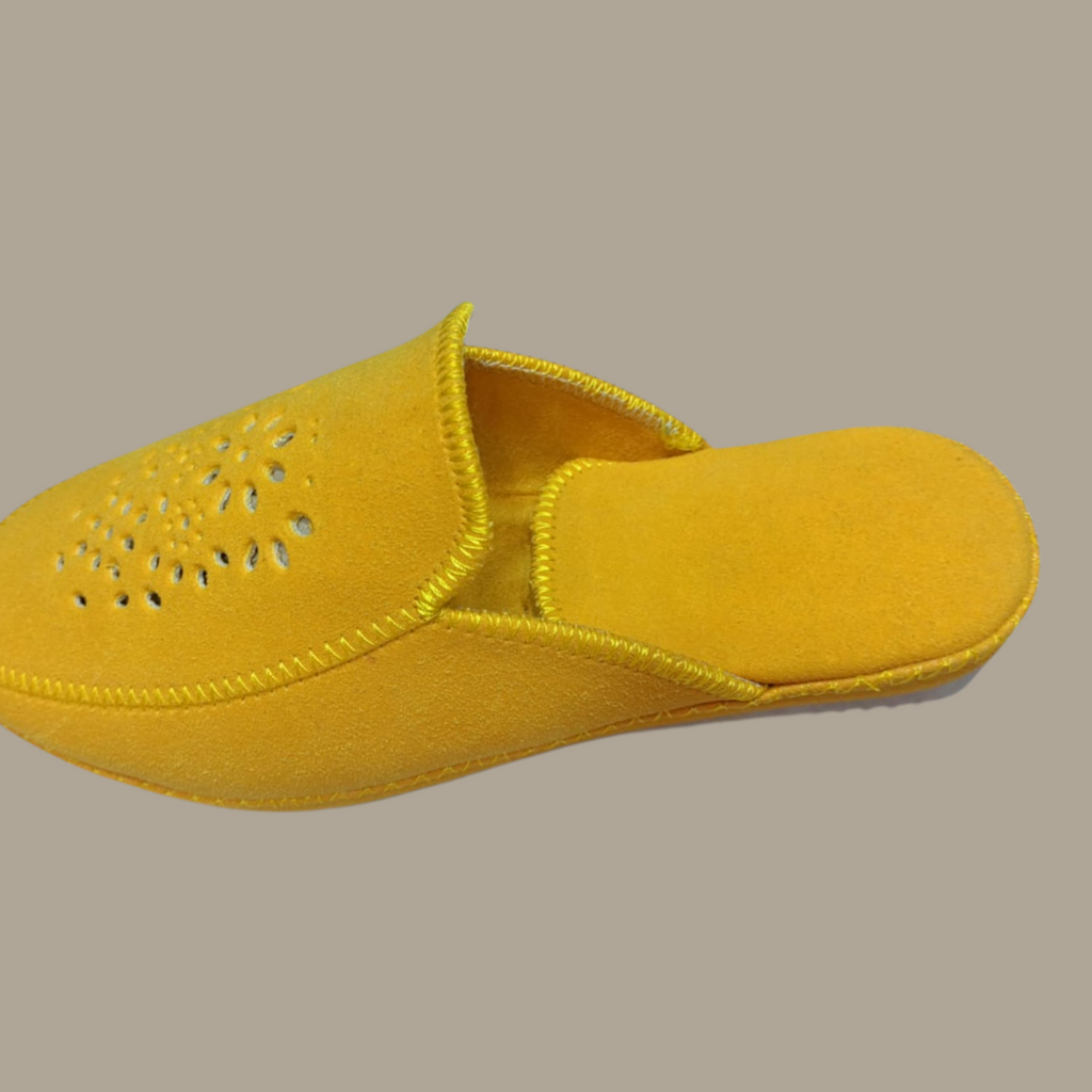 Mules confort (faux daim)
