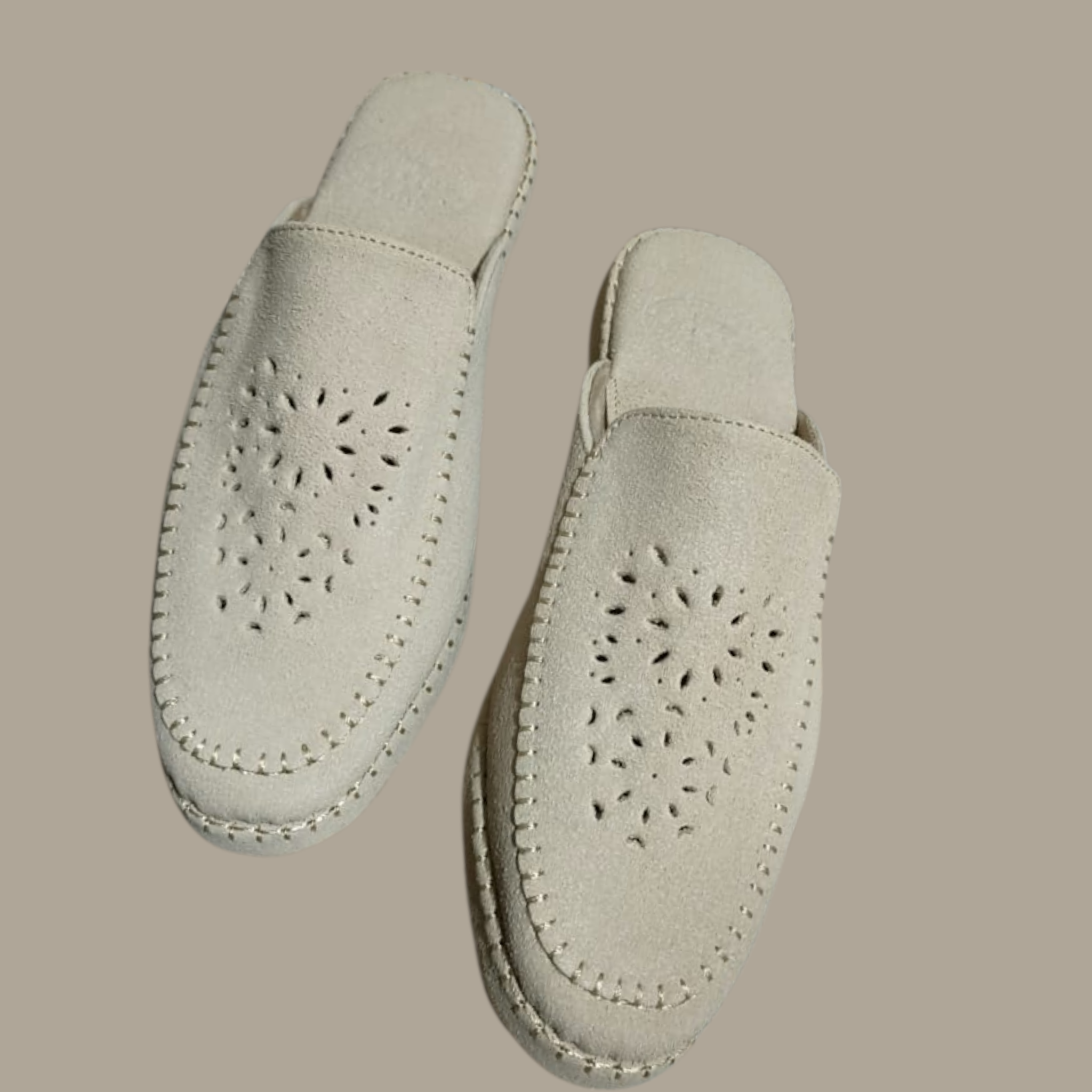 Mules confort (faux daim)
